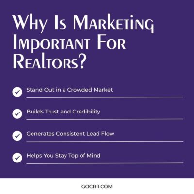 why is marketing important for realtors