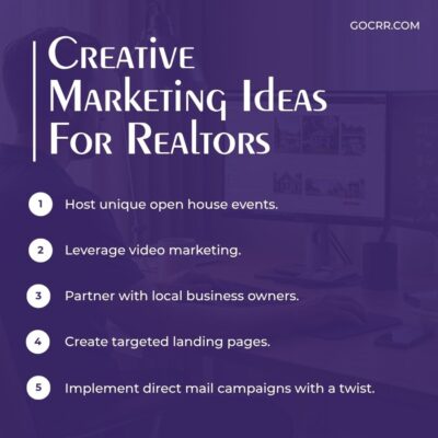 creative marketing ideas for realtors