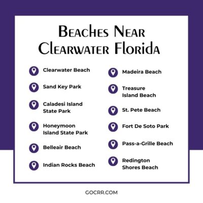 beaches near clearwater florida