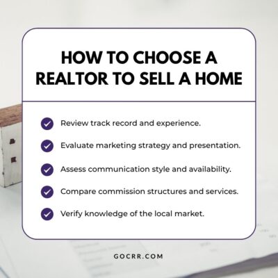 How to Choose a Realtor to Sell a Home