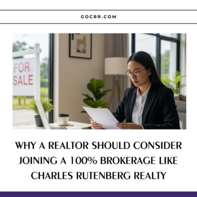 Why a Realtor Should Consider Joining a 100% Brokerage like Charles Rutenberg Realty