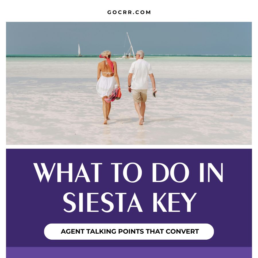 What to Do in Siesta Key: Agent Talking Points That Convert