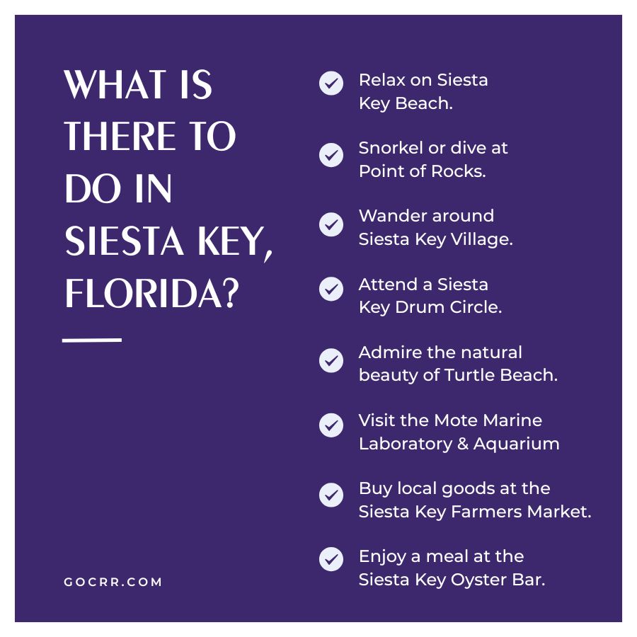 What Is There to Do in Siesta Key, Florida