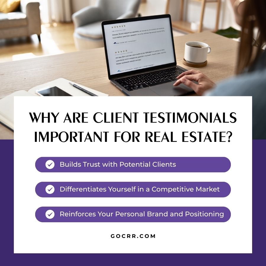 why are clients testimonials important for real estate?