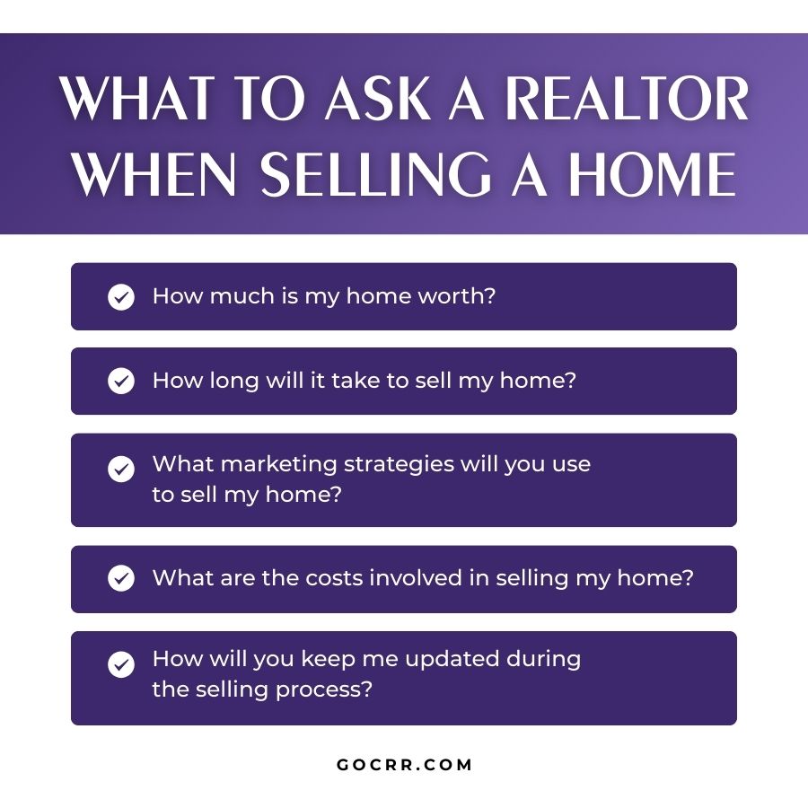What to Ask a Realtor When Selling a Home What to Ask a Realtor When Selling a Home