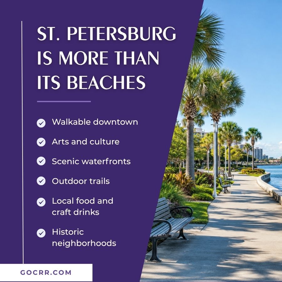 St. Petersburg is more than its beaches - a checklist of local attractions