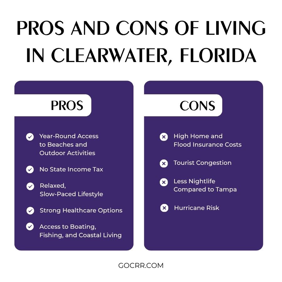 Pros and Cons of Living in Clearwater Pros and Cons of Living in Clearwater, Florida