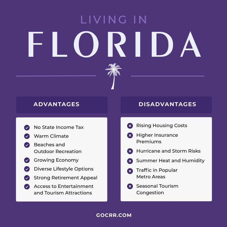 Advantages of Living in Florida What Are the Advantages of Living in Florida