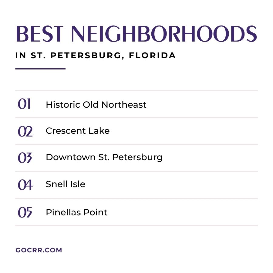 Best Neighborhoods in St. Petersburg Best Neighborhoods in St. Petersburg, Florida